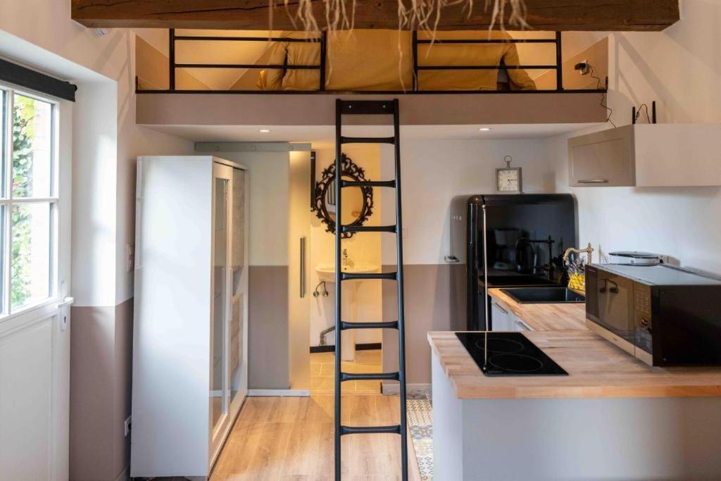 Апартаменты La Mezzanine Du Parc Du Magnolia Монбельяр Экстерьер фото